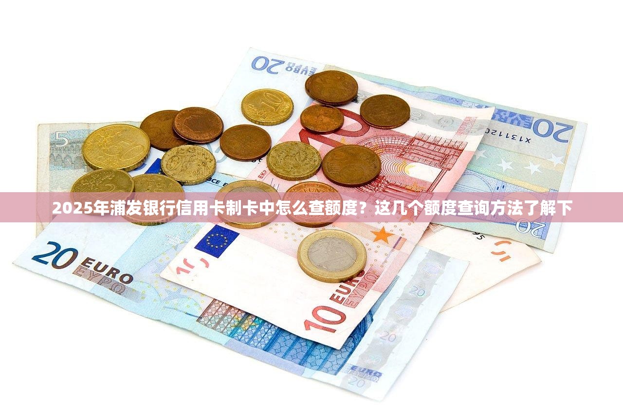2025年浦发银行信用卡制卡中怎么查额度？这几个额度查询方法了解下