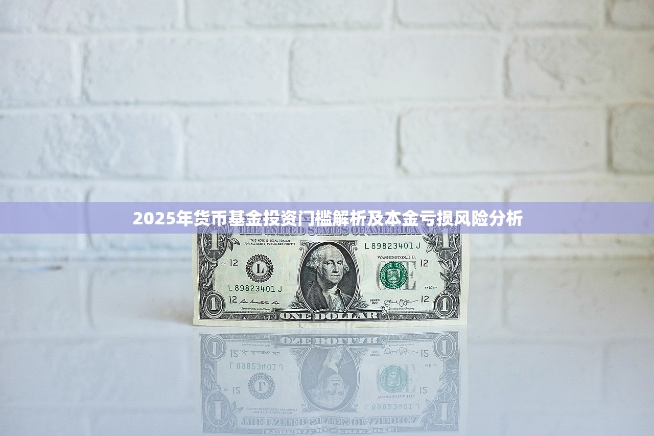 2025年货币基金投资门槛解析及本金亏损风险分析