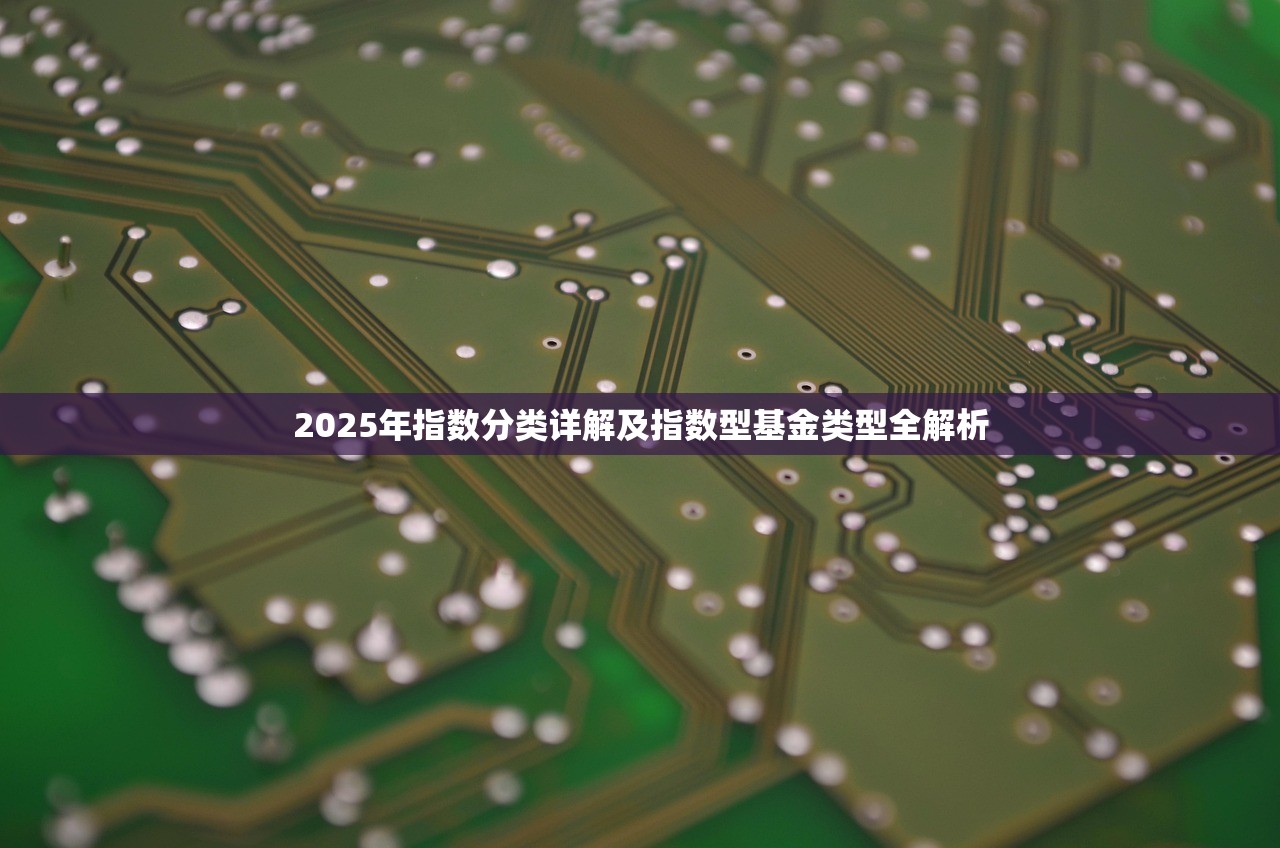 2025年指数分类详解及指数型基金类型全解析