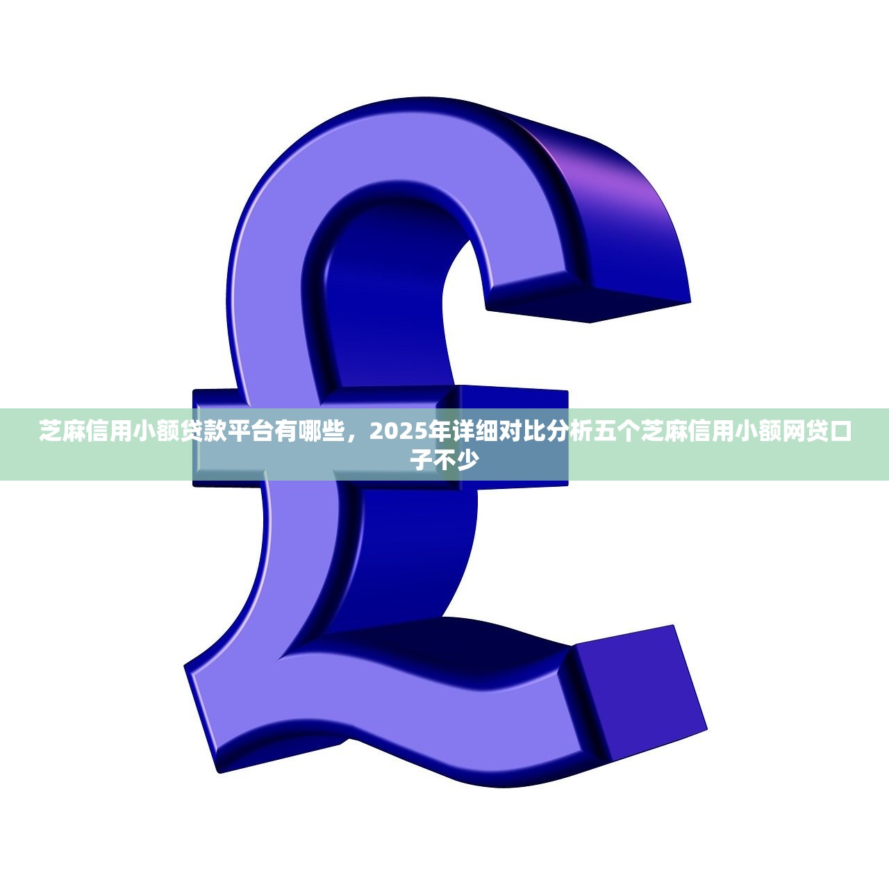 芝麻信用小额贷款平台有哪些，2025年详细对比分析五个芝麻信用小额网贷口子不少