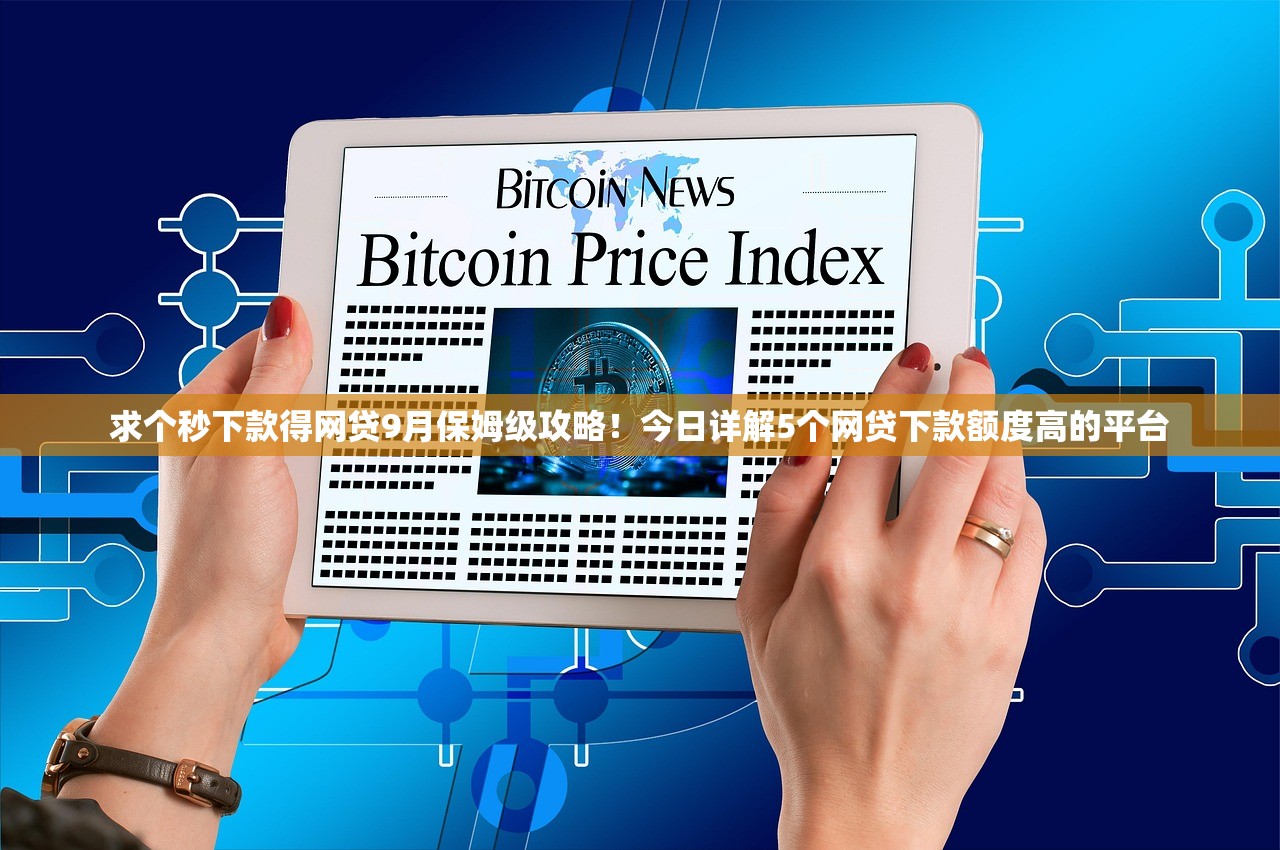 求个秒下款得网贷9月保姆级攻略！今日详解5个网贷下款额度高的平台