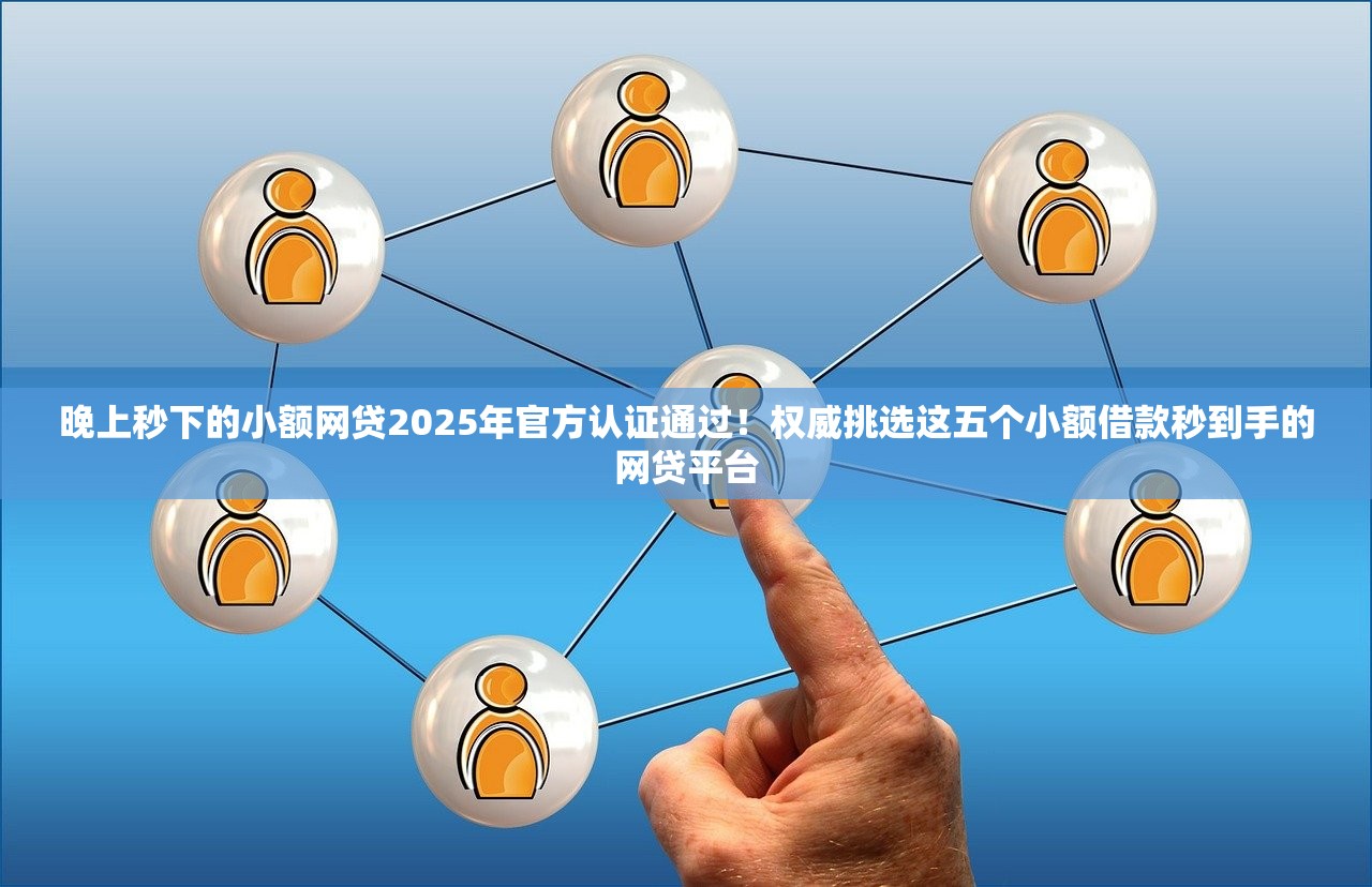 晚上秒下的小额网贷2025年官方认证通过！权威挑选这五个小额借款秒到手的网贷平台